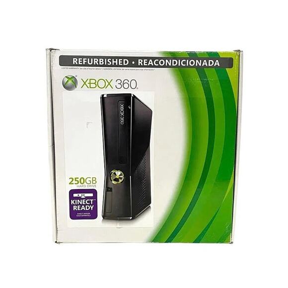 Xbox 360 Console 250GB – Refurbished Boxed Kinect Ready